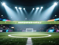 南美队在世界赛事中拼尽全力